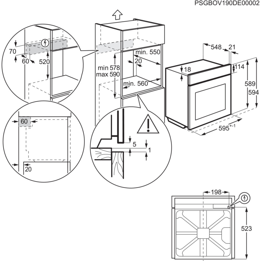Electrolux LOX8P87WZ product photo