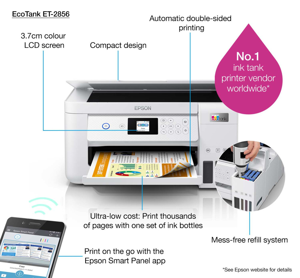 Epson EcoTank ET-2856 product photo