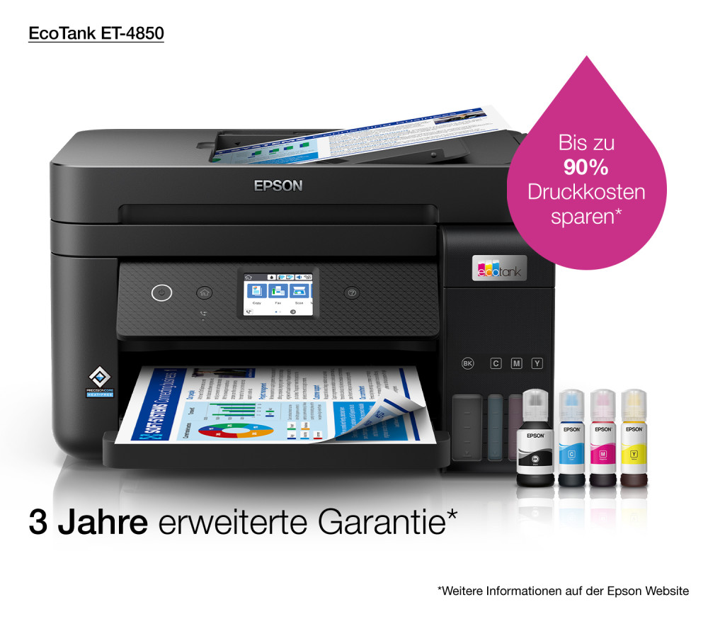 Epson EcoTank ET-4850 product photo