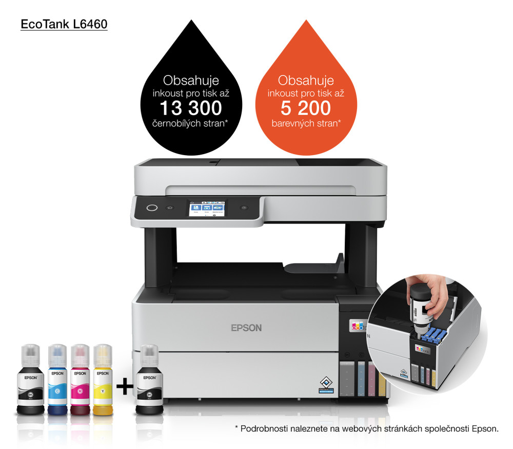Epson EcoTank L6460 product photo