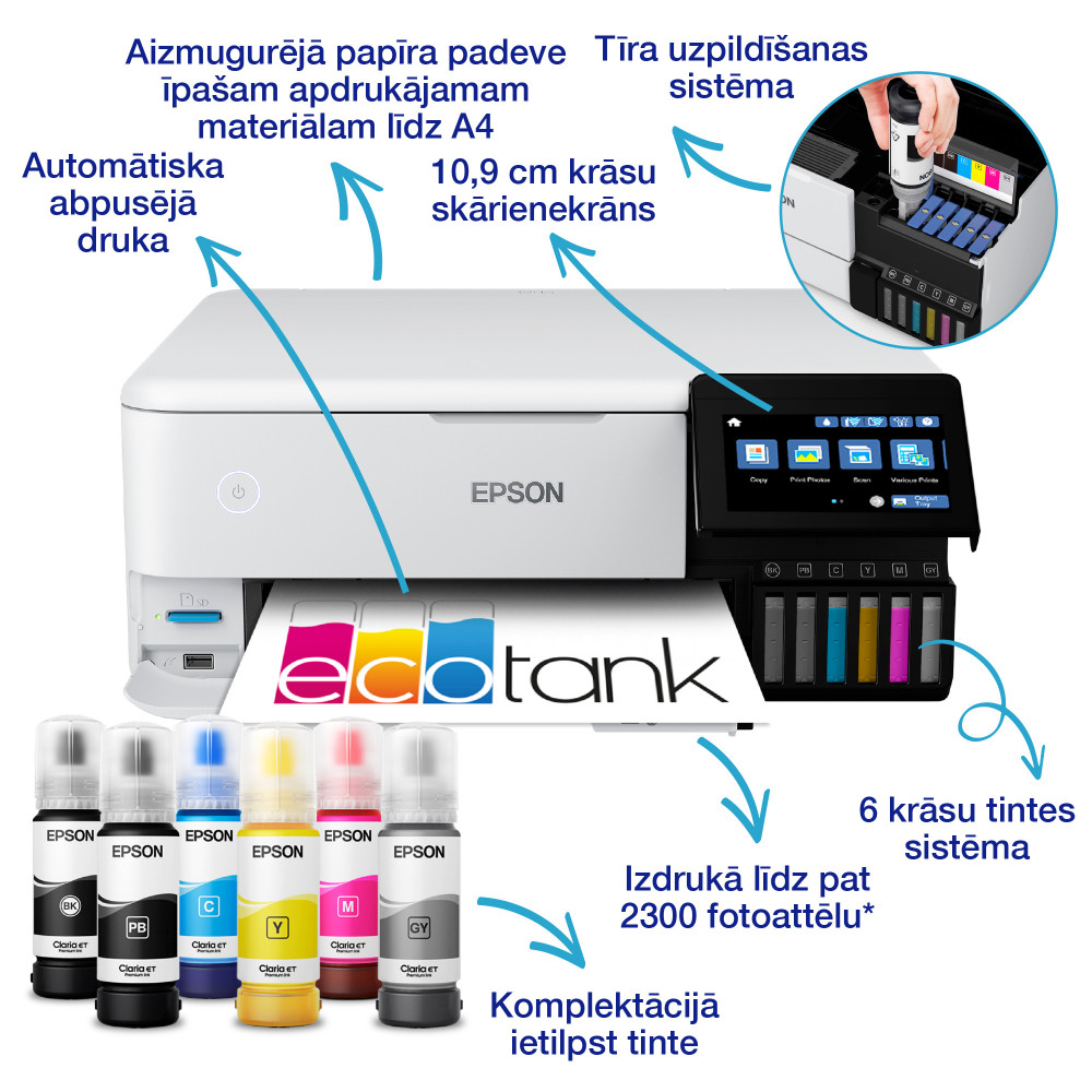 Epson EcoTank L8160 product photo