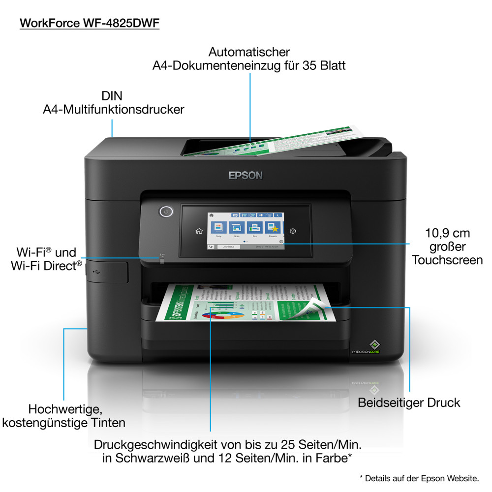 Epson WorkForce Pro WF-4825DWF product photo