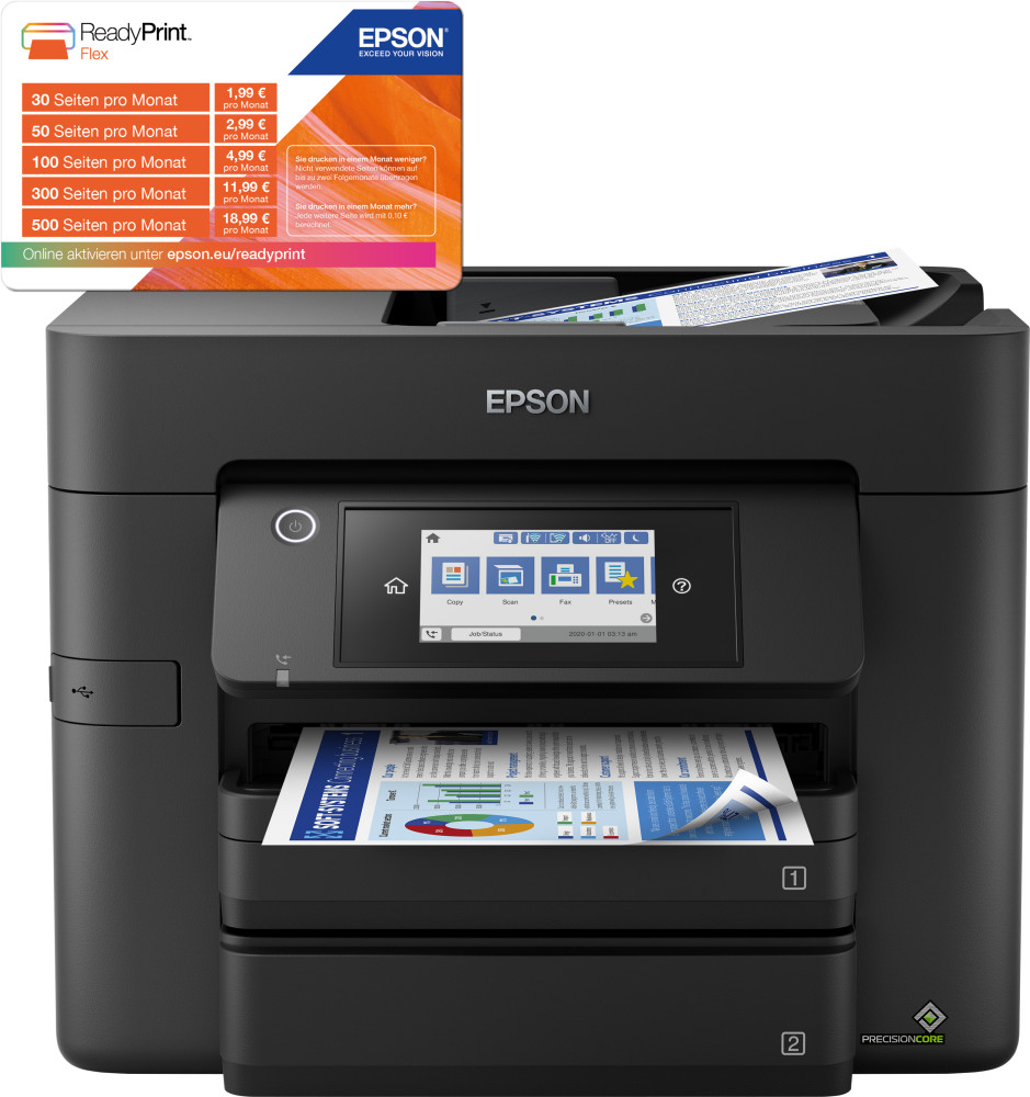 Epson WorkForce Pro WF-4830DTWF product photo