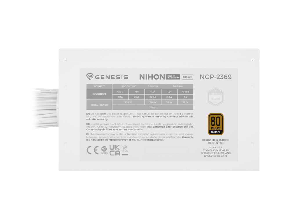 Genesis Nihon 750NM product photo