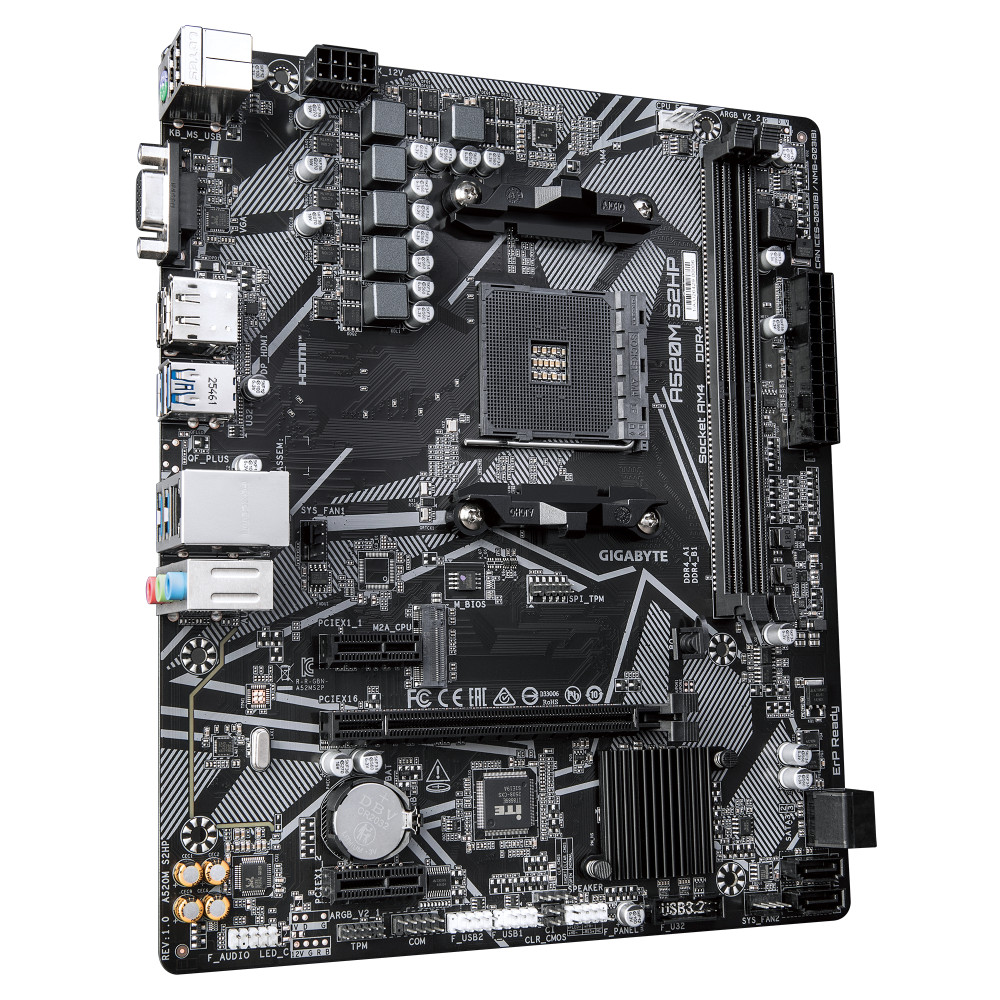 Gigabyte A520M S2HP product photo