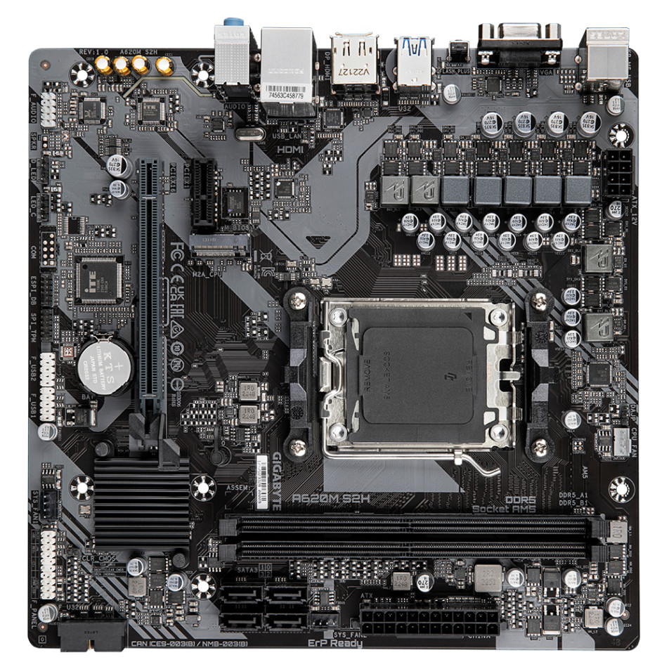 Gigabyte A620M S2H product photo