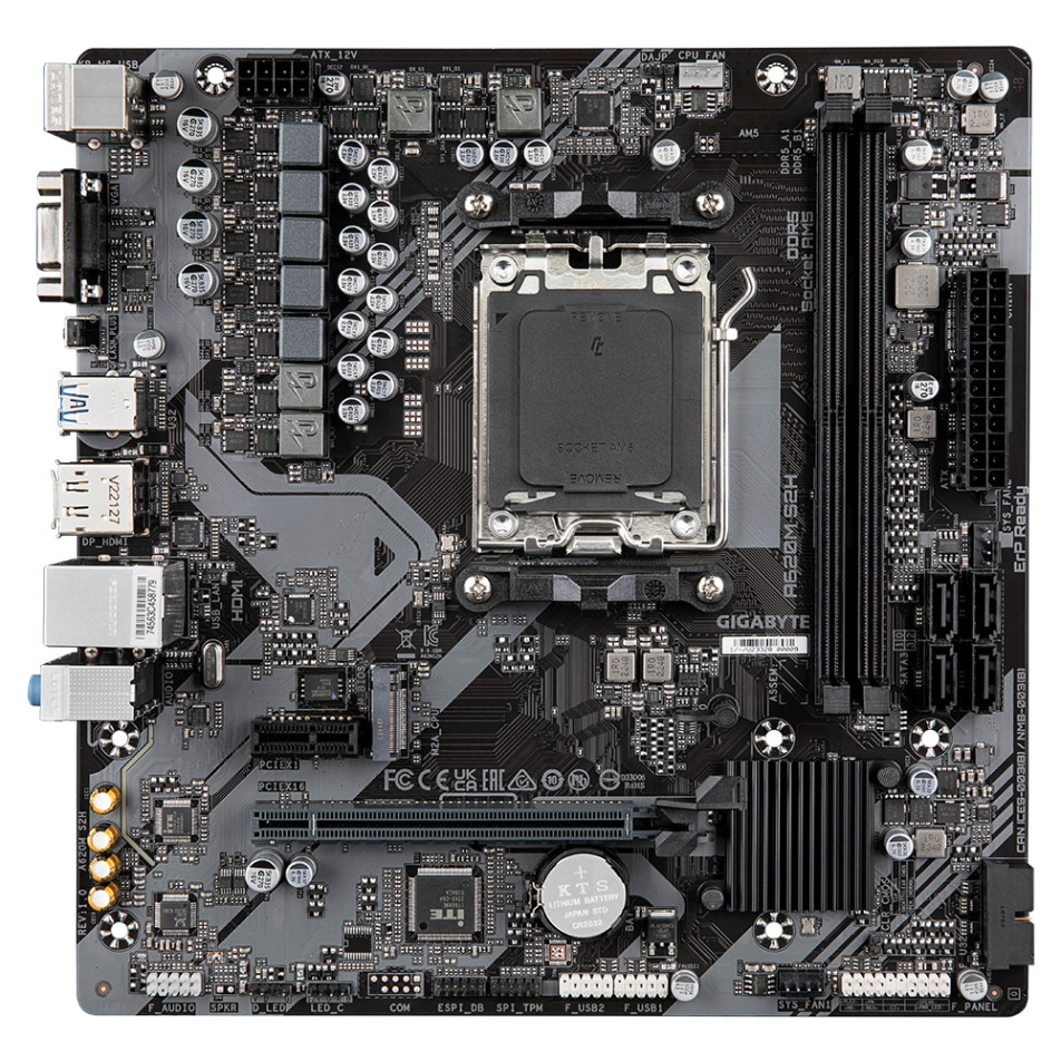 Gigabyte A620M S2H product photo