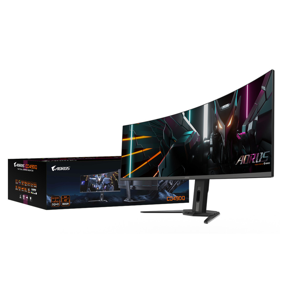 GIGABYTE AORUS CO49DQ product photo