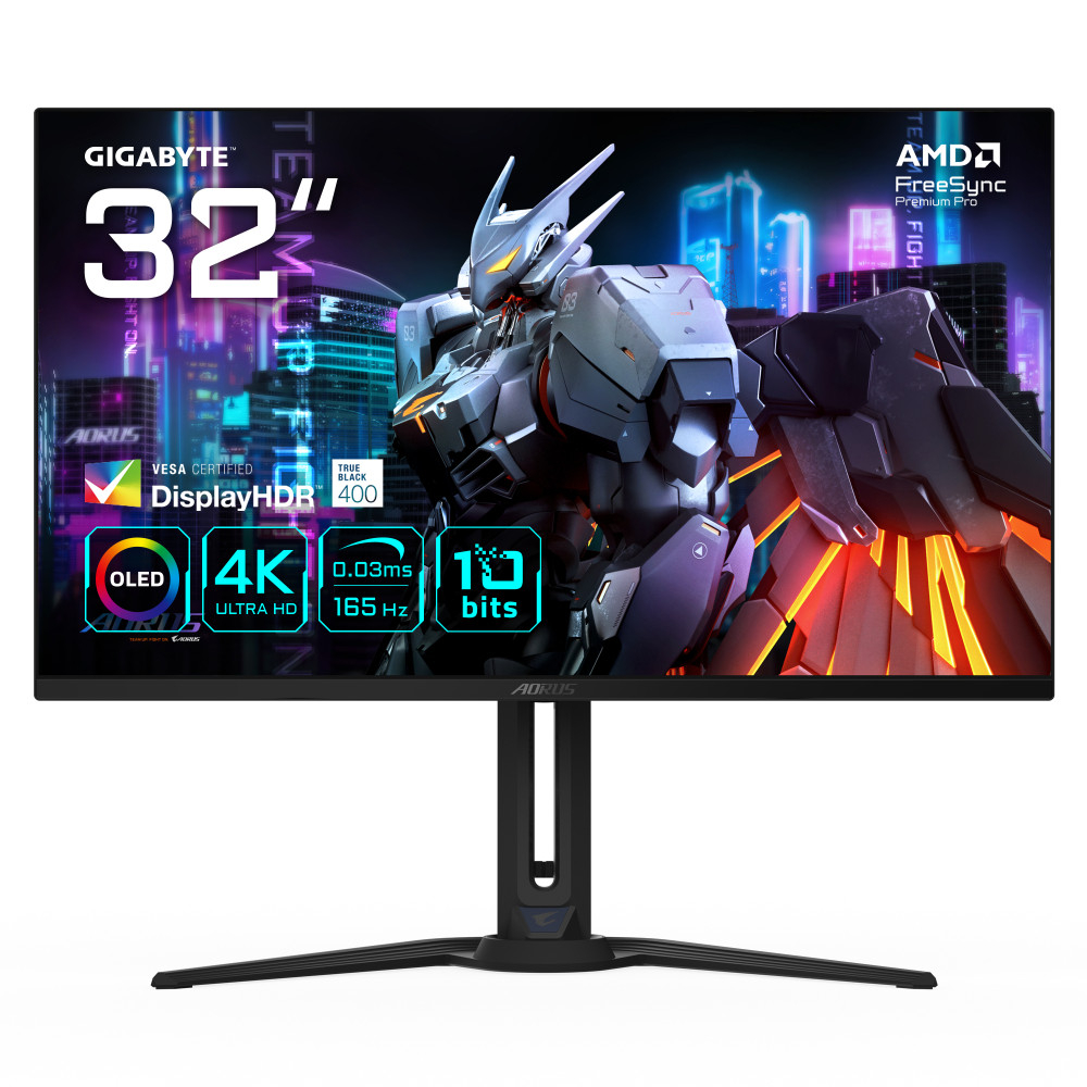 Gigabyte Aorus FO32U product photo