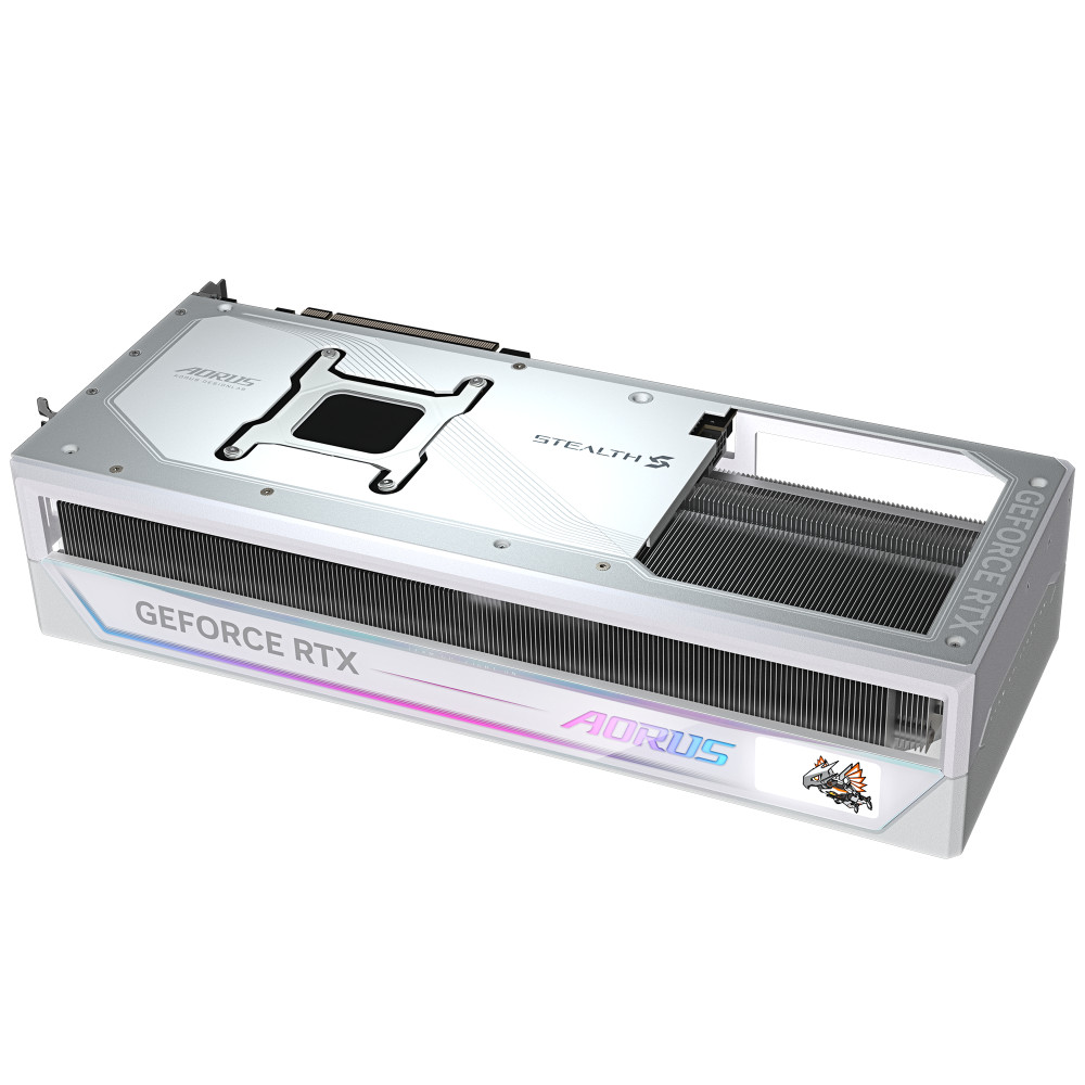 Gigabyte AORUS GeForce RTX 5090 Stealth ICE product photo