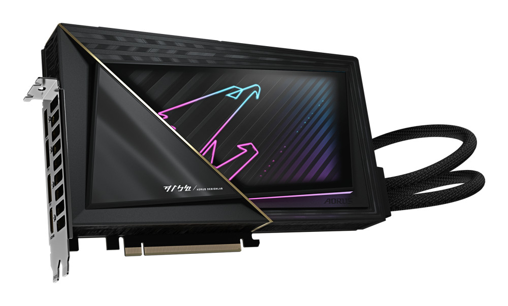 Gigabyte AORUS GeForce RTX 5090 Xtreme Waterforce product photo