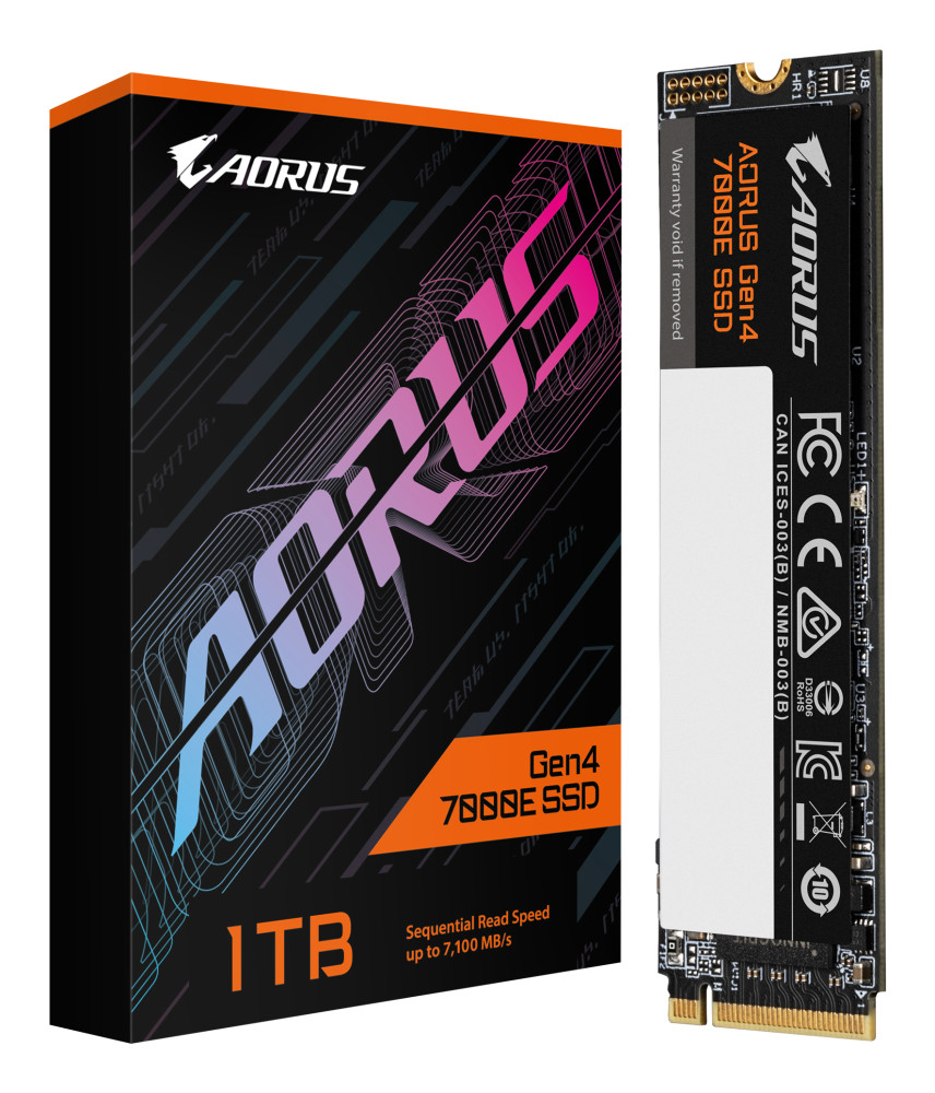 Gigabyte AORUS Gen4 7000E 1TB product photo
