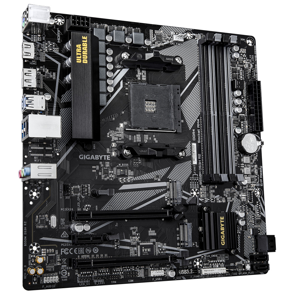 Gigabyte B550M DS3H R2 product photo