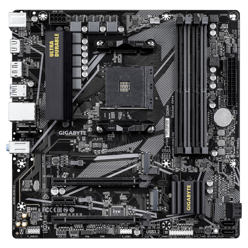 Gigabyte B550M DS3H R2 product photo