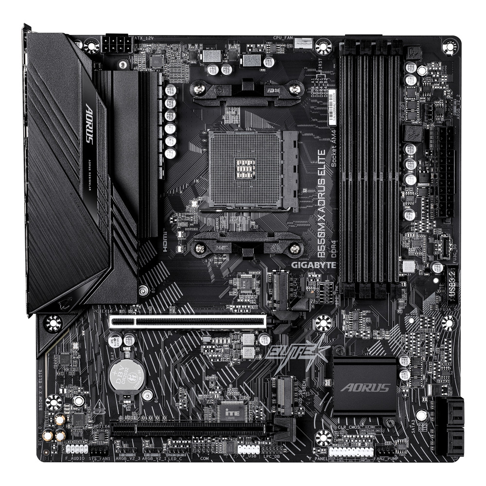 Gigabyte B550M X AORUS ELITE product photo