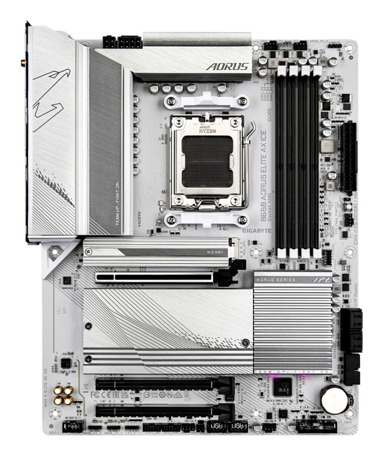Gigabyte B650 Aorus Elite AX ICE product photo