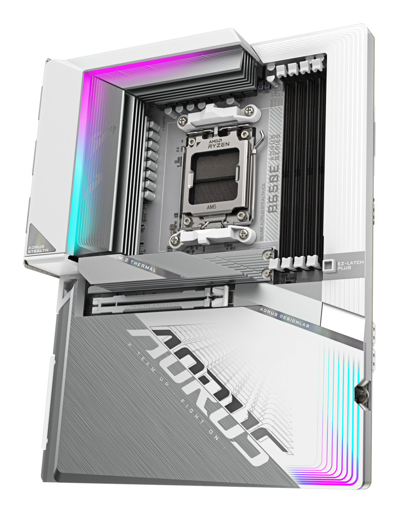 Gigabyte B650E AORUS STEALTH ICE product photo