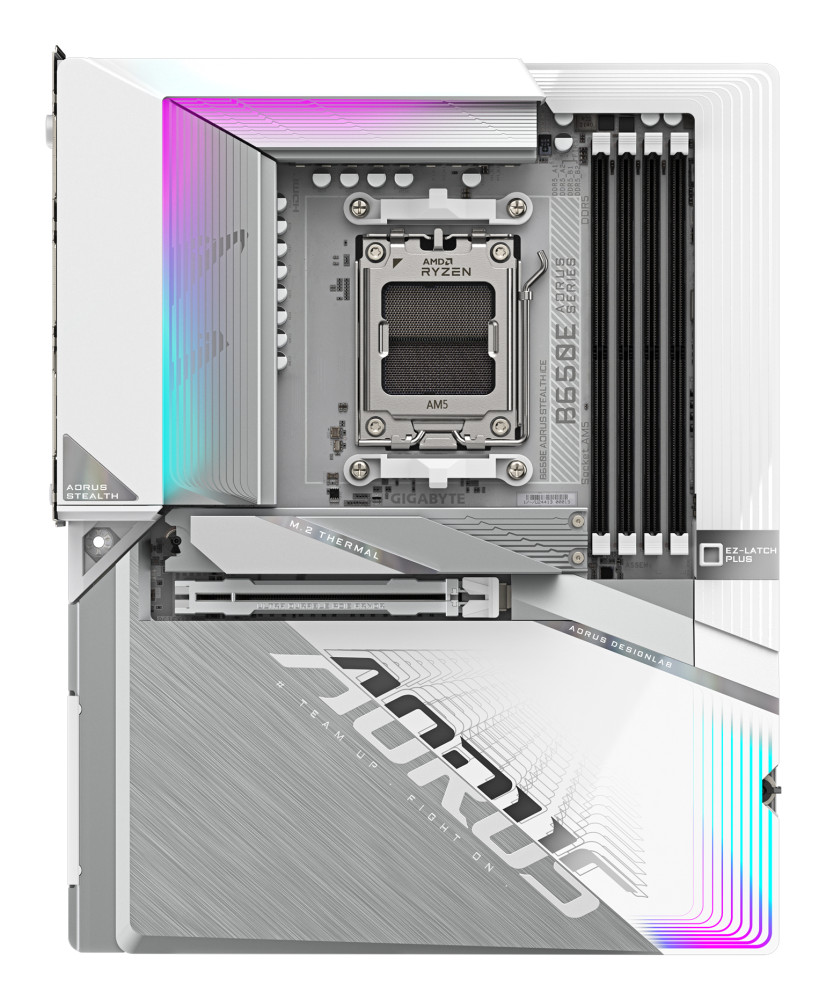 Gigabyte B650E AORUS STEALTH ICE product photo