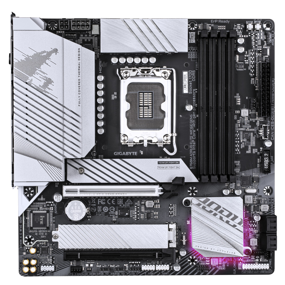 Gigabyte B760M AORUS ELITE WIFI6E GEN5 product photo