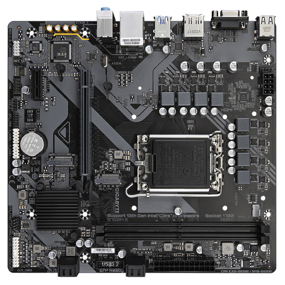 Gigabyte B760M E product photo
