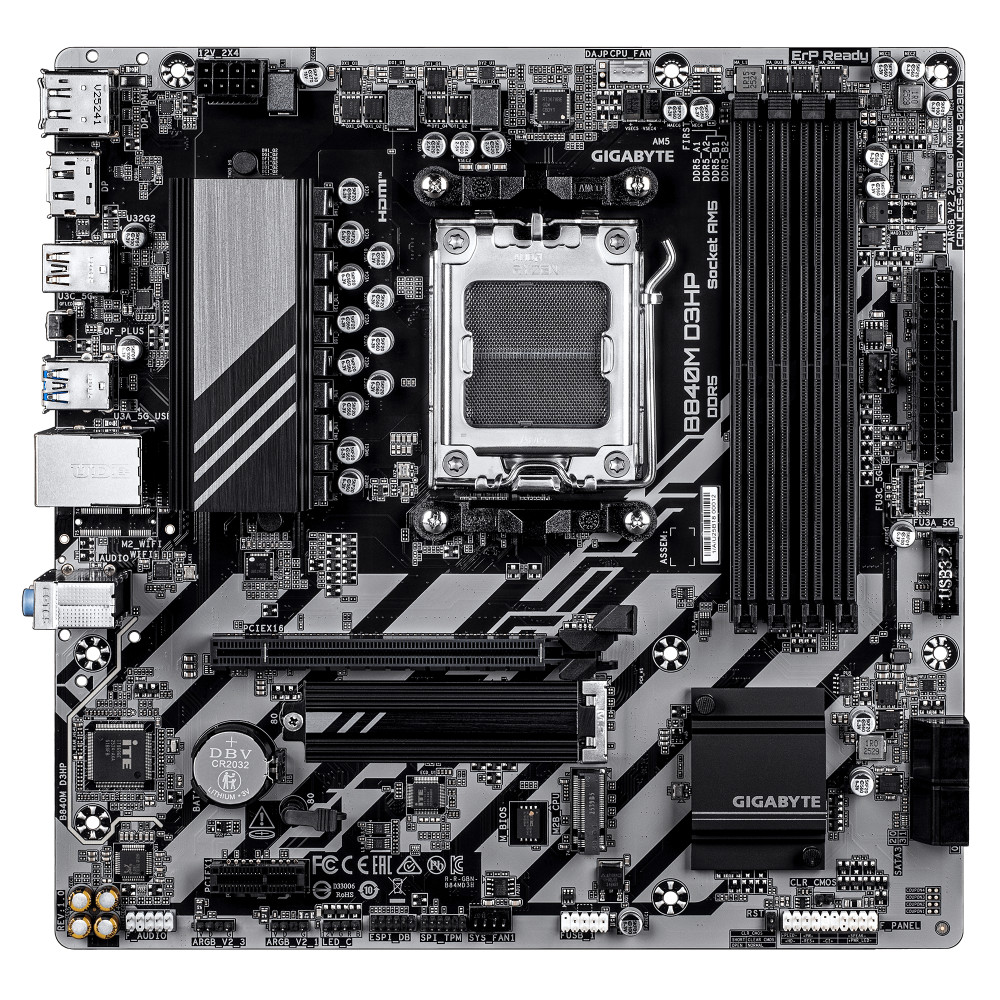 Gigabyte B840M D3HP product photo