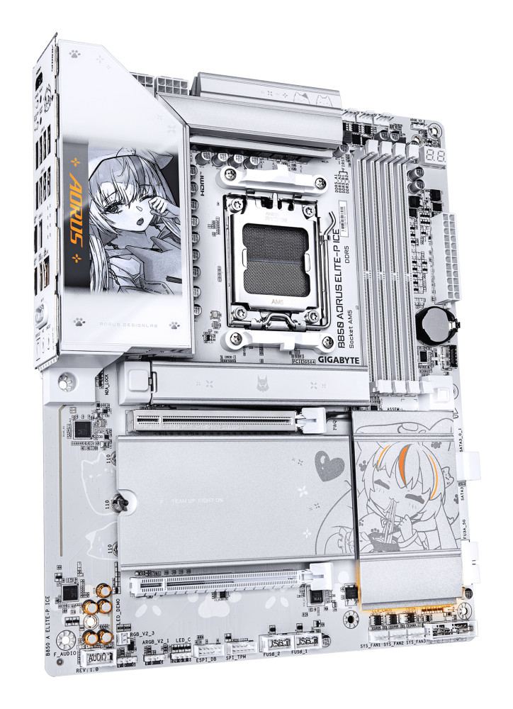 Gigabyte B850 AORUS ELITE-P ICE product photo