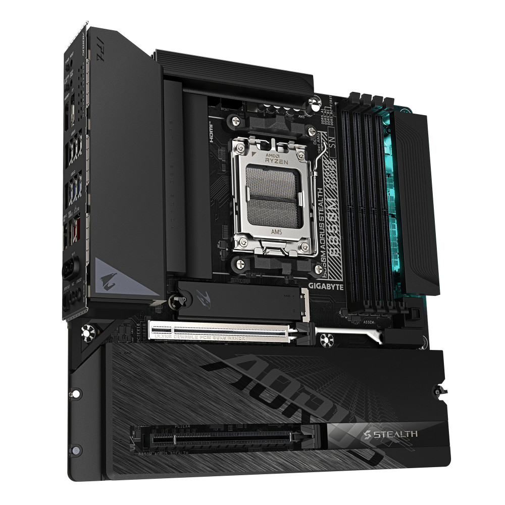 Gigabyte B850M AORUS STEALTH product photo