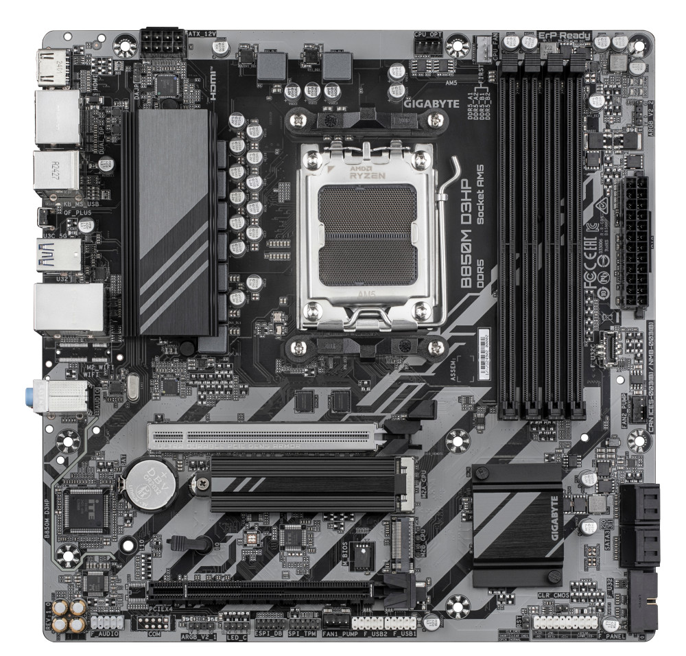 Gigabyte B850M D3HP product photo
