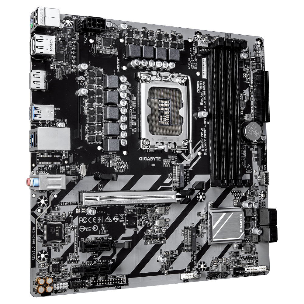 Gigabyte B860M D3W product photo