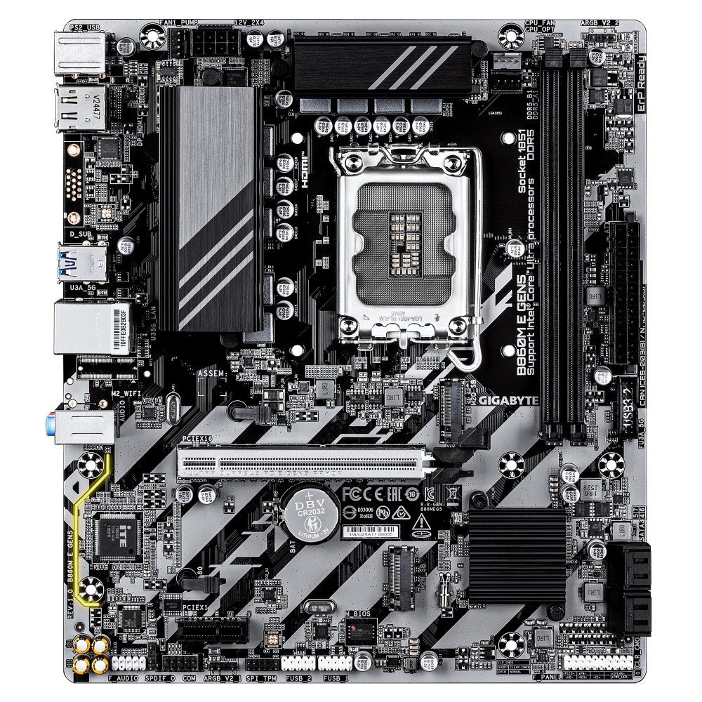 Gigabyte B860M E GEN5 product photo