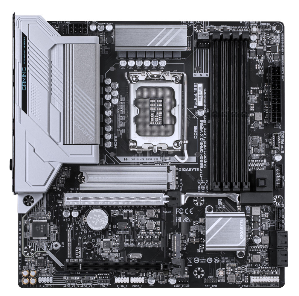 Gigabyte B860M GAMING X WIFI6E product photo