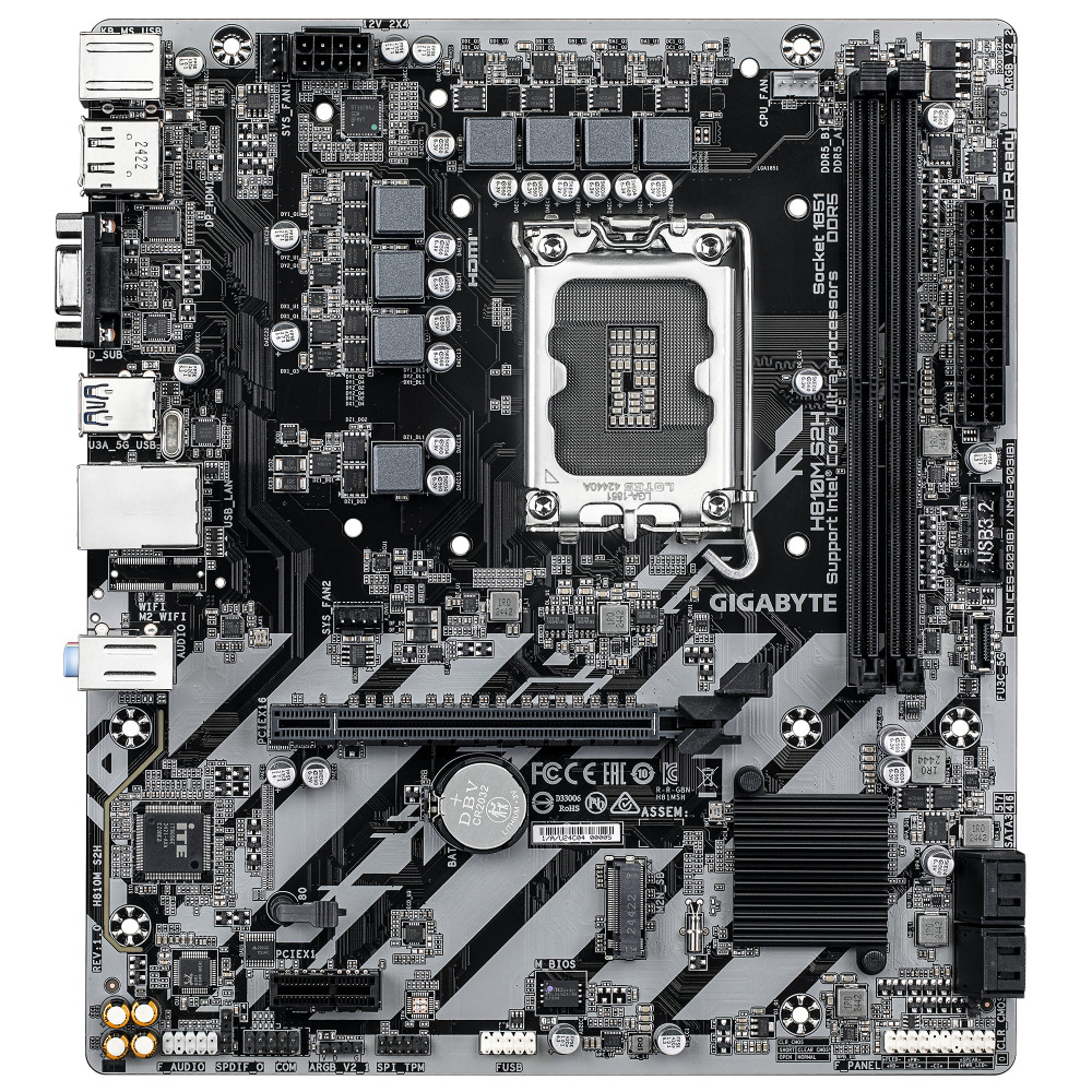 Gigabyte H810M S2H product photo