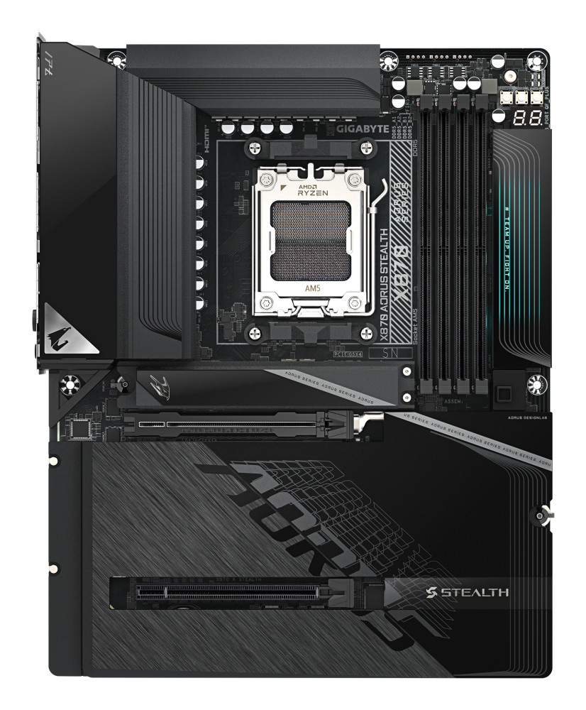 Gigabyte X870 AORUS STEALTH product photo