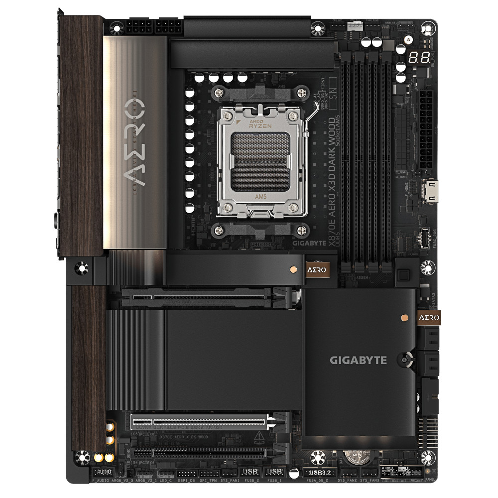 Gigabyte X870E AERO X3D product photo