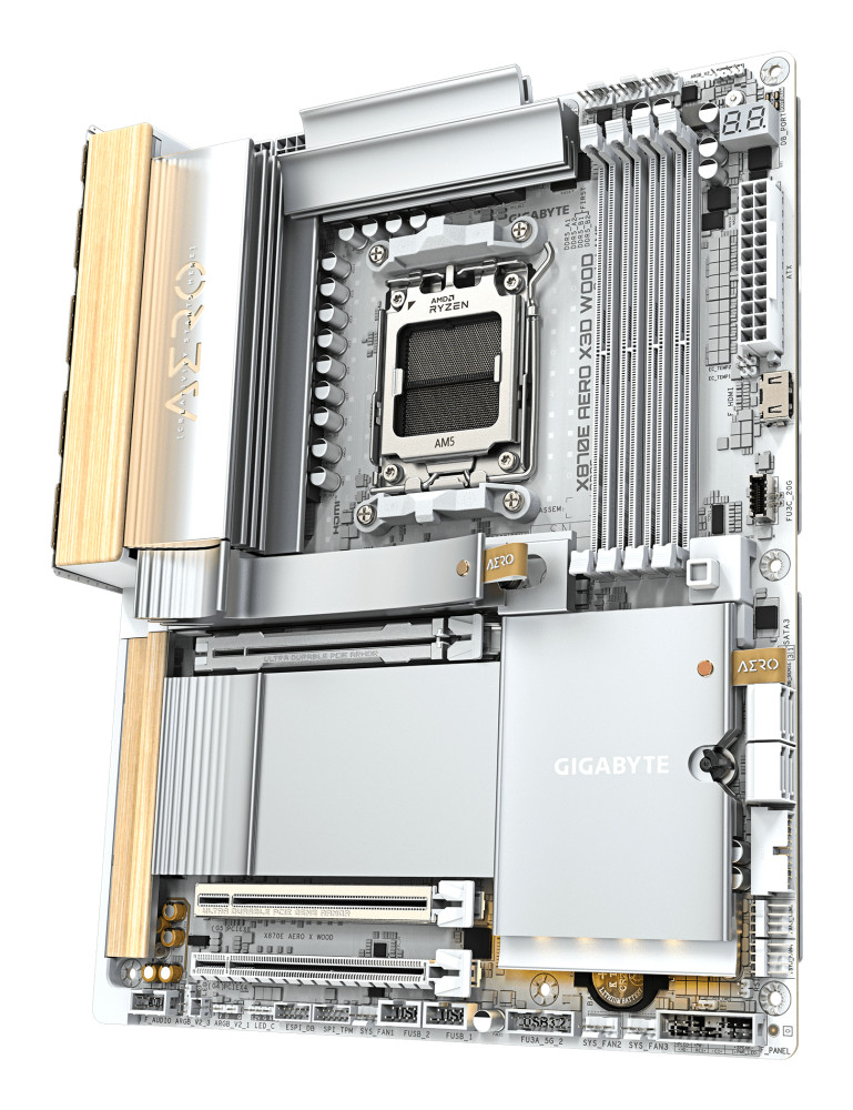 Gigabyte X870E AERO X3D WOOD product photo