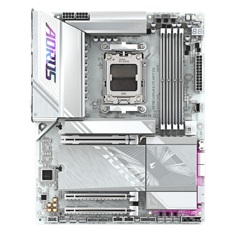 Gigabyte X870E AORUS ELITE WIFI7 ICE product photo