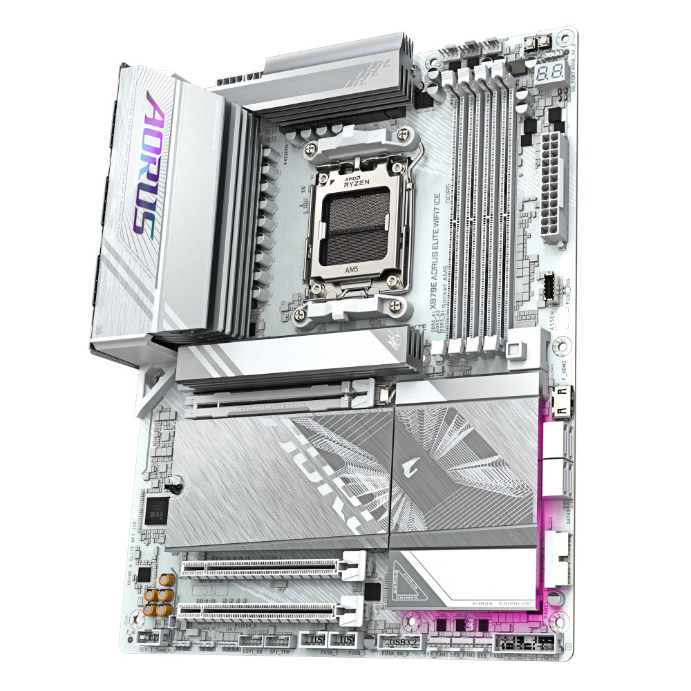 Gigabyte X870E AORUS ELITE WIFI7 ICE product photo