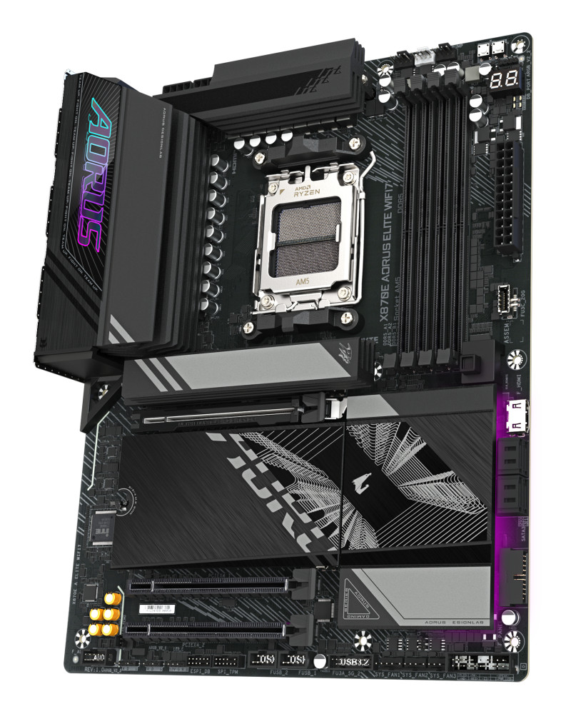 Gigabyte X870E AORUS ELITE WIFI7 product photo