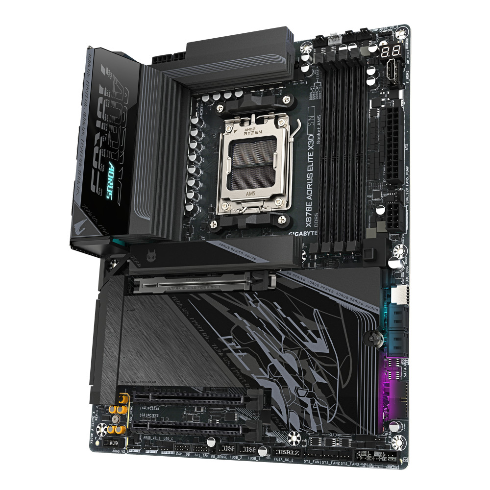 Gigabyte X870E AORUS ELITE X3D product photo