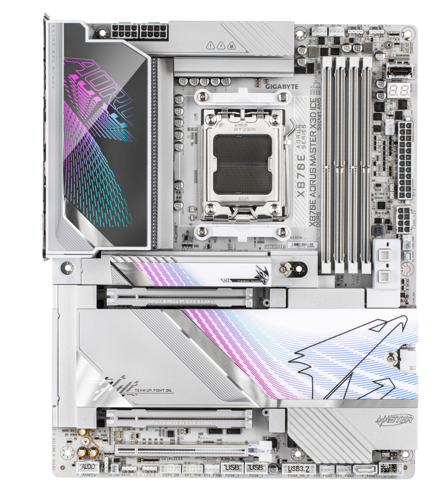 Gigabyte X870E AORUS MASTER X3D product photo