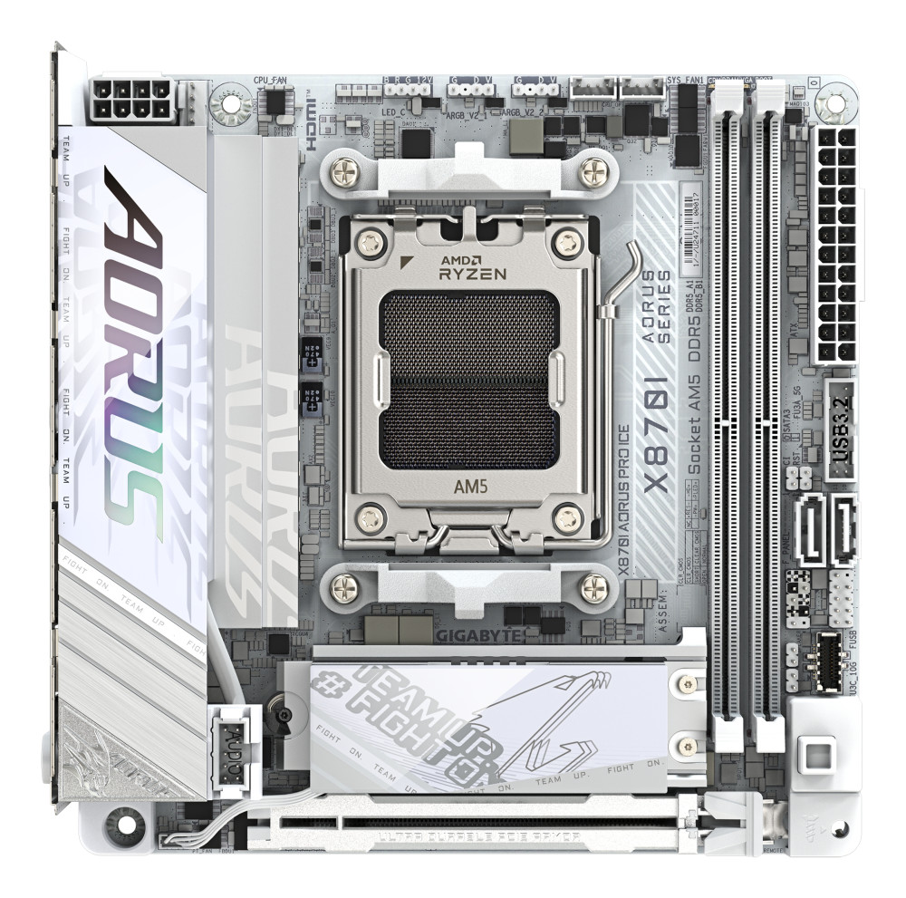 Gigabyte X870I AORUS PRO ICE product photo
