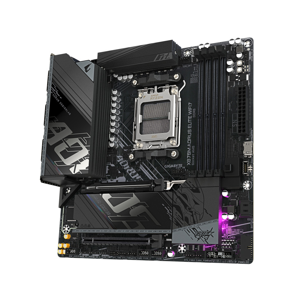 Gigabyte X870M AORUS ELITE WIFI7 product photo