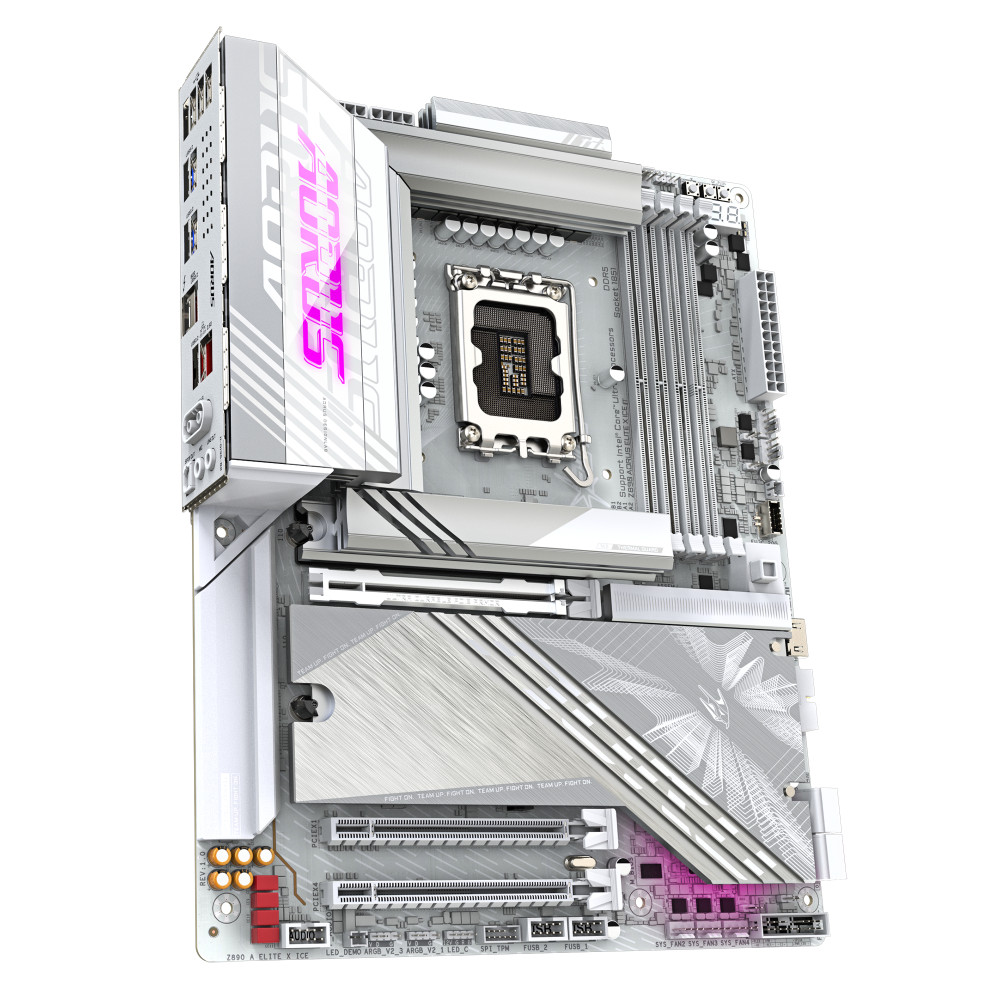Gigabyte Z890 AORUS ELITE X ICE product photo