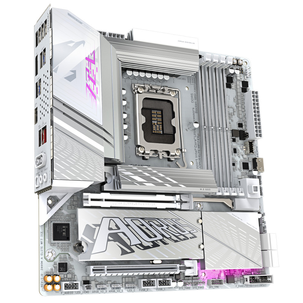 Gigabyte Z890M AORUS ELITE WIFI7 ICE product photo