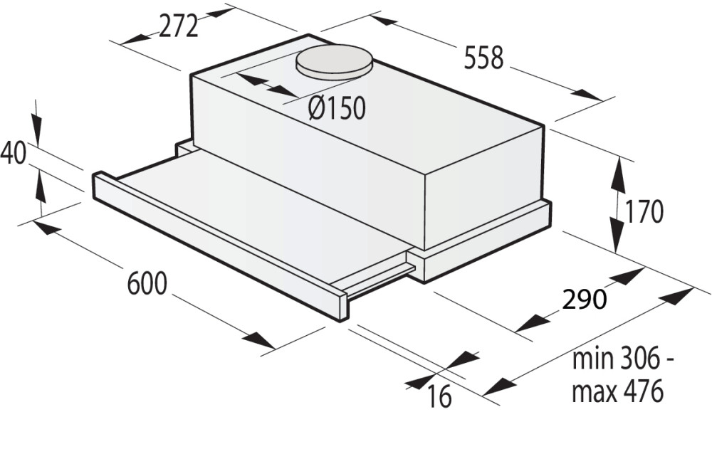 Gorenje TH64E4BG product photo
