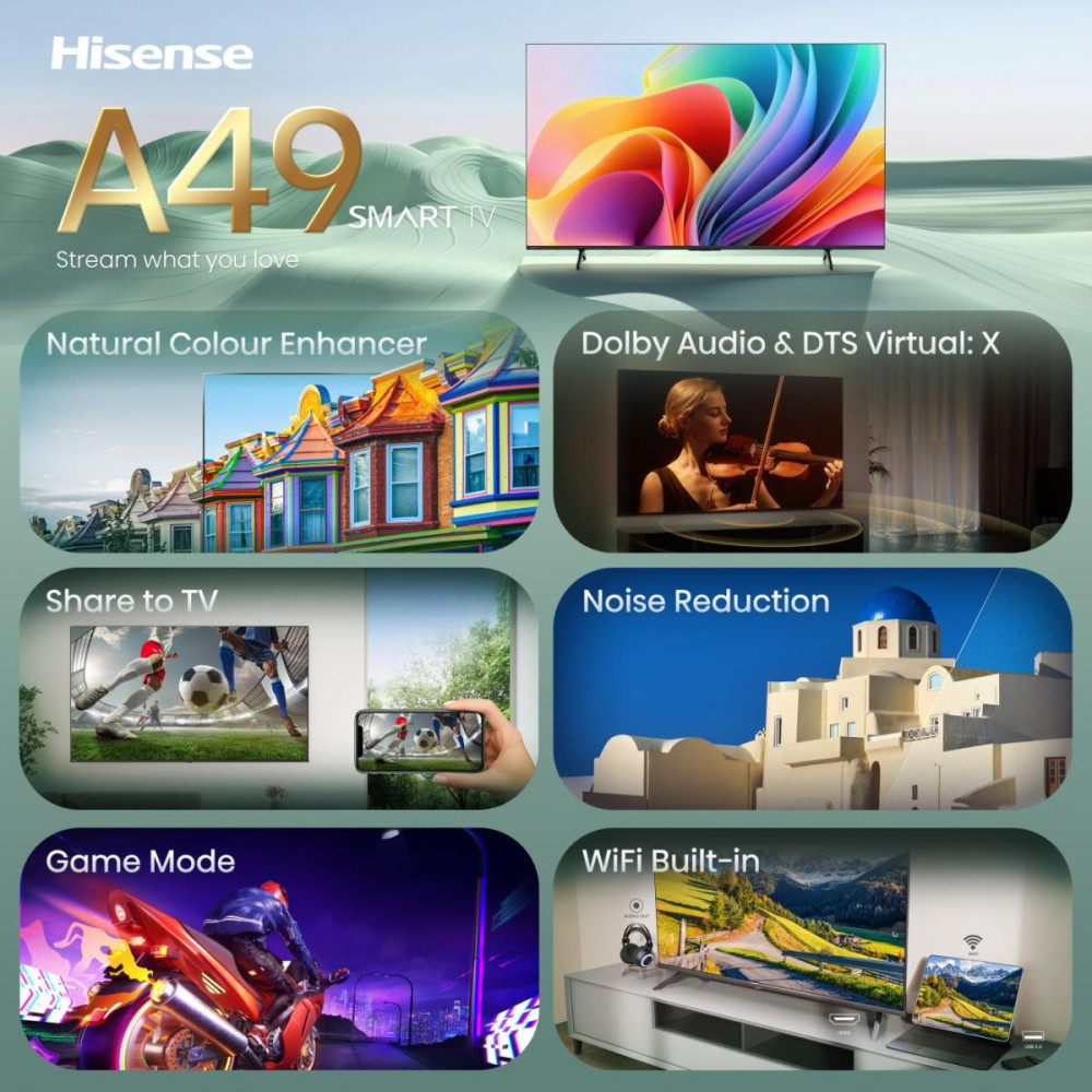 Hisense 32A49S 32" product photo