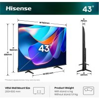 Hisense 43A6S 43" product thumbnail