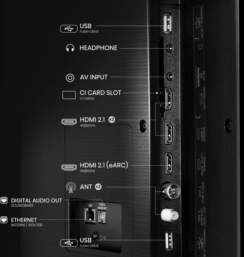 Hisense 75E7Q 75" product photo