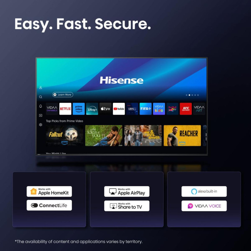 Hisense 75E7Q 75" product photo