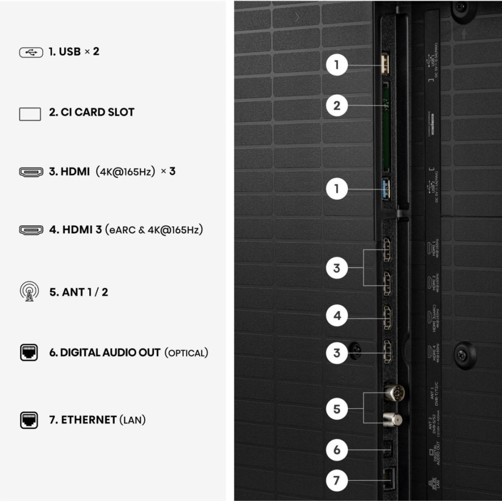 Hisense 85U7S Pro 85" product photo